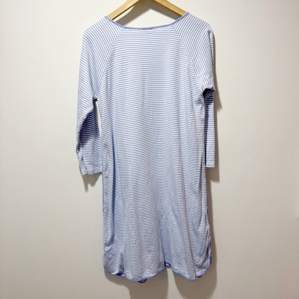 Striped Blue Nightgown - Picture 7 of 14